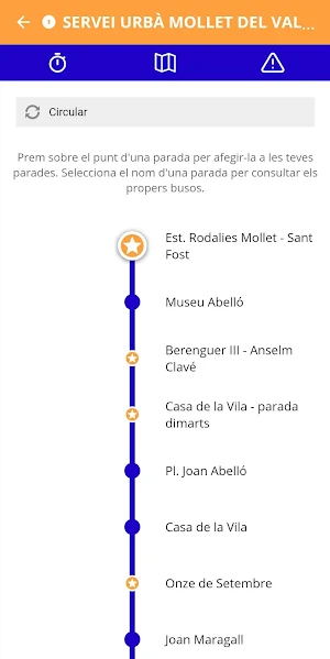 Bus Urbà Mollet del Vallès Screenshot 2