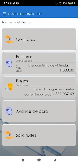 EL ALTILLO HOMES INFO Screenshot 2