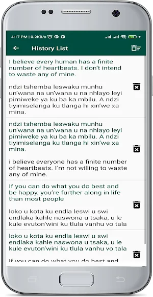 English Tsonga Translate Screenshot 3