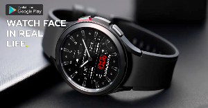WFP 160 Luxury Mod2 Watch Face Screenshot 3