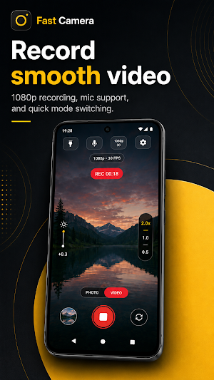 Fast Camera: Photo & Video Screenshot 1