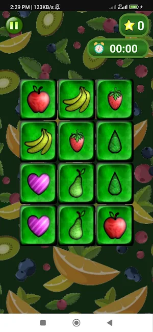 Memory Game Screenshot 1