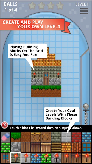 Pinball Block Break Craft Fun Screenshot 0