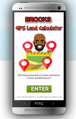Brooks GPS Land Area Calculato Screenshot 0