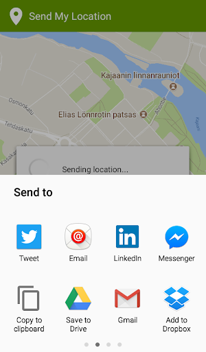 Send My Location Screenshot 1