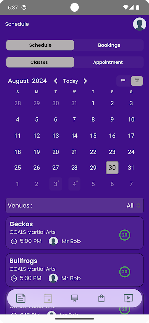 GOALS Martial Arts Screenshot 1
