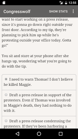 Congresswolf Screenshot 2