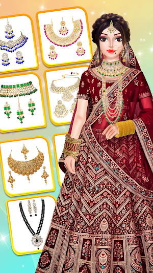 Indian Bridal Dress up Makeup Screenshot 1