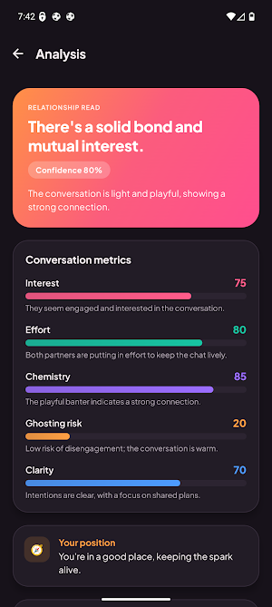 AfterText: AI Dating Coach Screenshot 1
