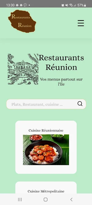 Restaurants Réunion Screenshot 0