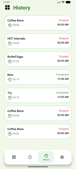 QuickTimer Screenshot 2