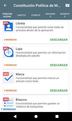 Constitución Política de México Screenshot 3