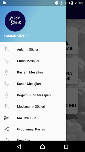 Karışık Sözler Screenshot 0