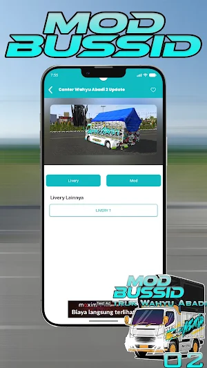 Mod Truk Wahyu Abadi 02 Bussid Screenshot 2