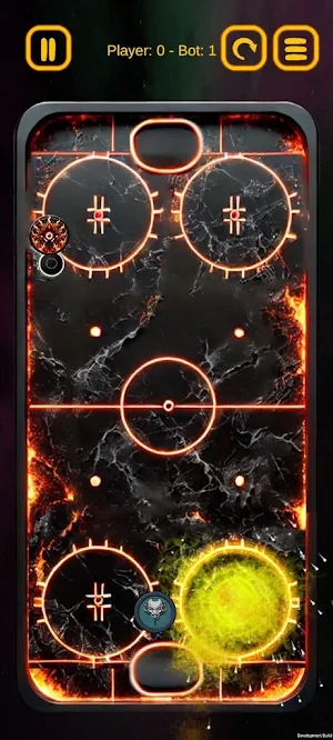 Hockey Air Zone: Air Hockey Screenshot 1