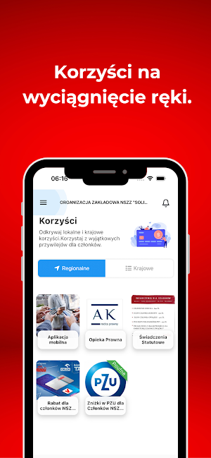 NSZZ Solidarność KGHM ZG Rudna Screenshot 3