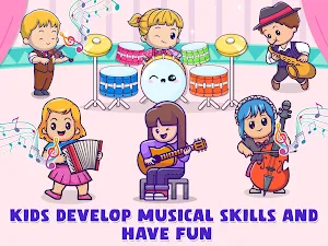 Baby Piano Kids Musical Games Screenshot 1