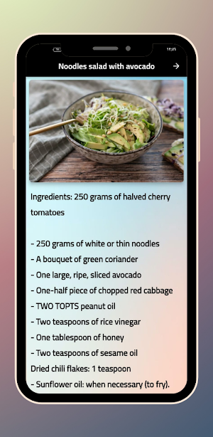 Noodles recipes Screenshot 3