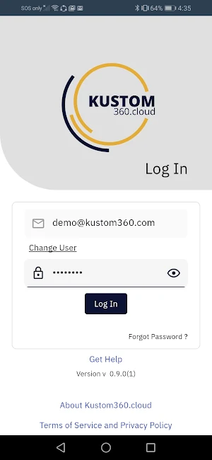 Kustom360.cloud Screenshot 0