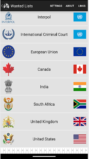 Wanted Lists Screenshot 0