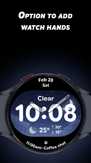 Aura Weather 2 - Watch face Screenshot 2