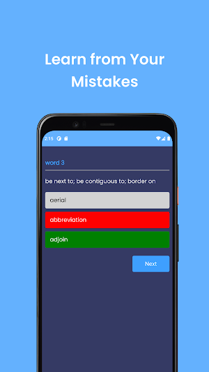 IELTS Word Practice Screenshot 3