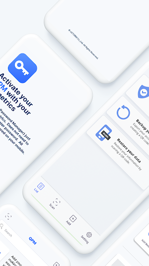 QR Password Manager Screenshot 1
