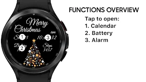 AZ254 Christmas Watch Face Screenshot 0