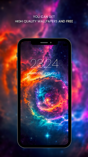 Galaxy Wallpaper HD Screenshot 3