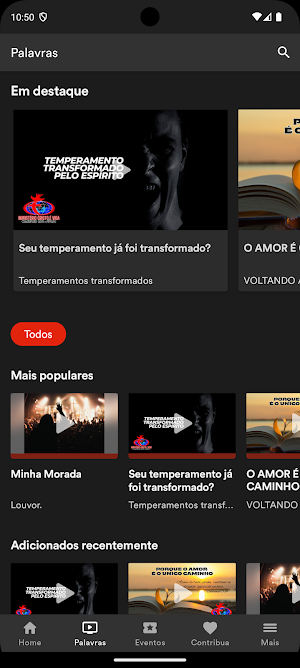 MINISTERIO CRISTO É VIDA Screenshot 1