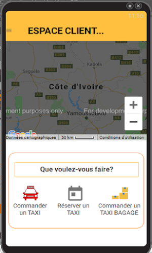 Abidjan Allo Taxi Screenshot 3