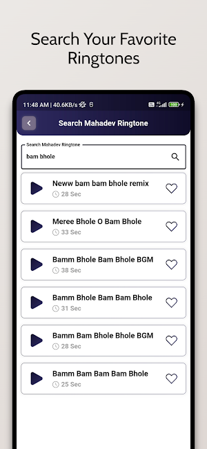 Shiv Mahadev Ringtone App Screenshot 3