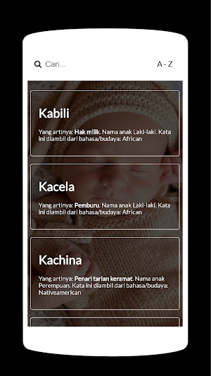 Pilihan Nama Bayi Screenshot 3