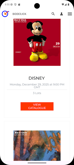 BIDOCLICK Auctions Screenshot 3