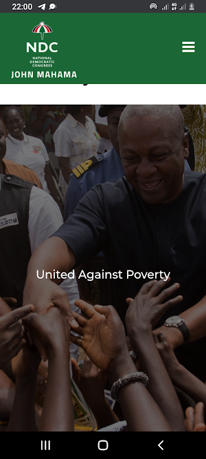 John Dramani Mahama Profile Screenshot 3