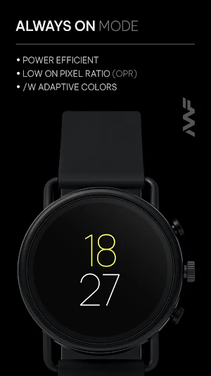 Awf MNML Thin - watch face Screenshot 2