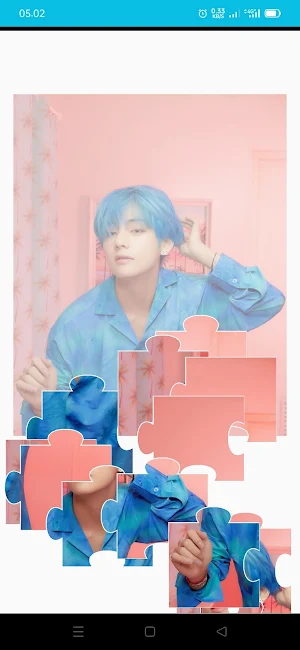V Game Puzzle Kim Taehyung Screenshot 3