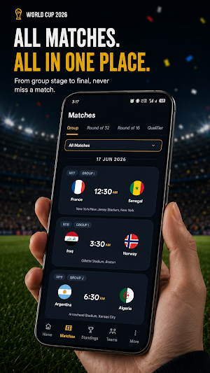 World Cup 2026 Schedule Screenshot 1
