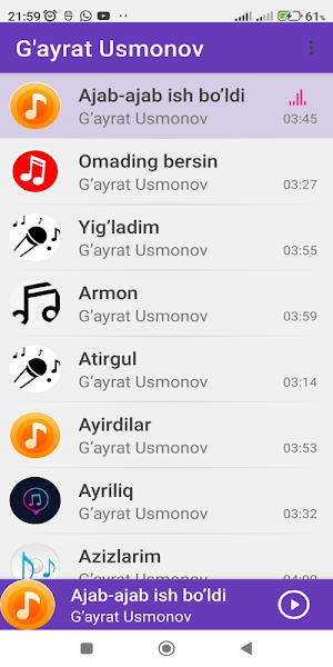 G'ayrat Usmonov Screenshot 2