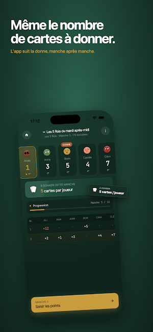 Scores App - feuille de score Screenshot 3