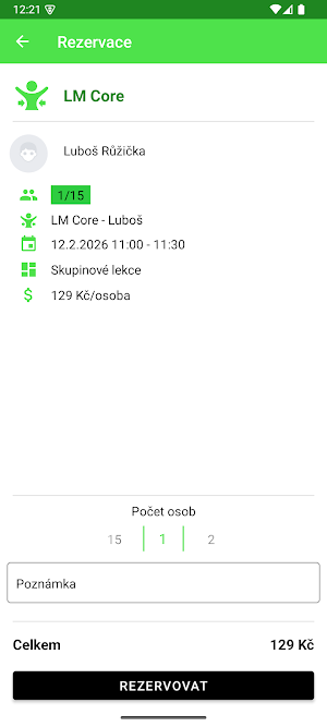 BeFit Pardubice Screenshot 3