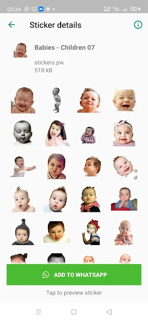 Babies Stickers Screenshot 3