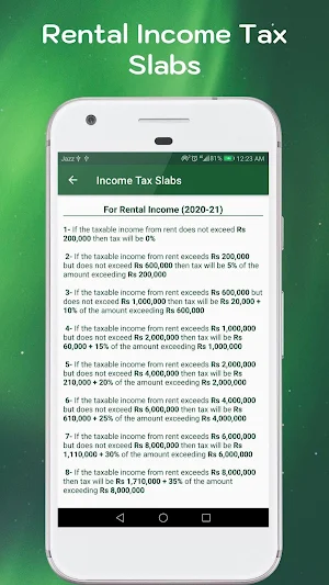 Income Tax Calculator 2021-22 Screenshot 2
