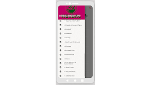 Herbal remedy app Screenshot 1