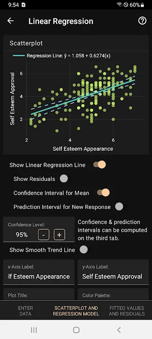 Art of Stat: Regression Screenshot 0