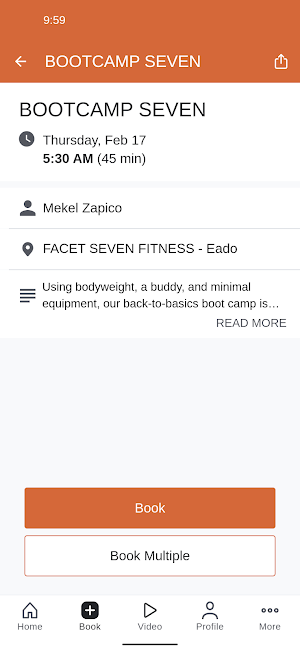 Facet Seven Fitness Screenshot 2
