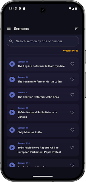 Sermons in Audio Screenshot 2