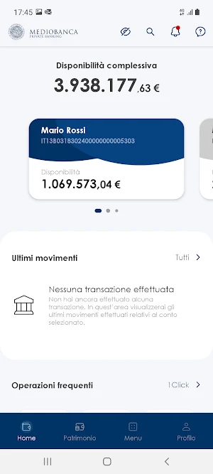 Mediobanca PB Screenshot 0