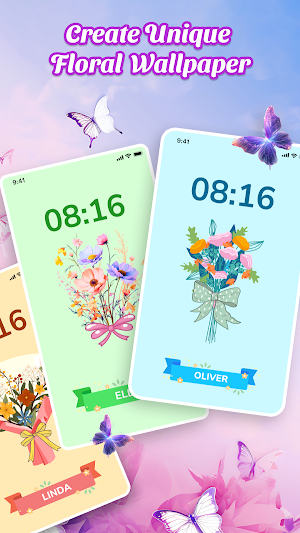 NAMA: Flower language keyboard Screenshot 0