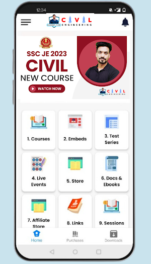 Sandeep Jyani Civil Engg Screenshot 0